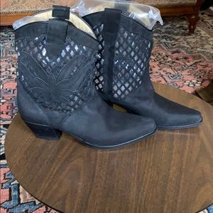 Cute Leather Cowboy Boots